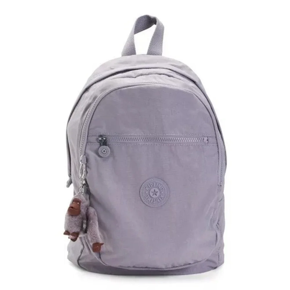 KIPLING Women's Challenger School Backpack Dove Grey‎ Size 14x10x5